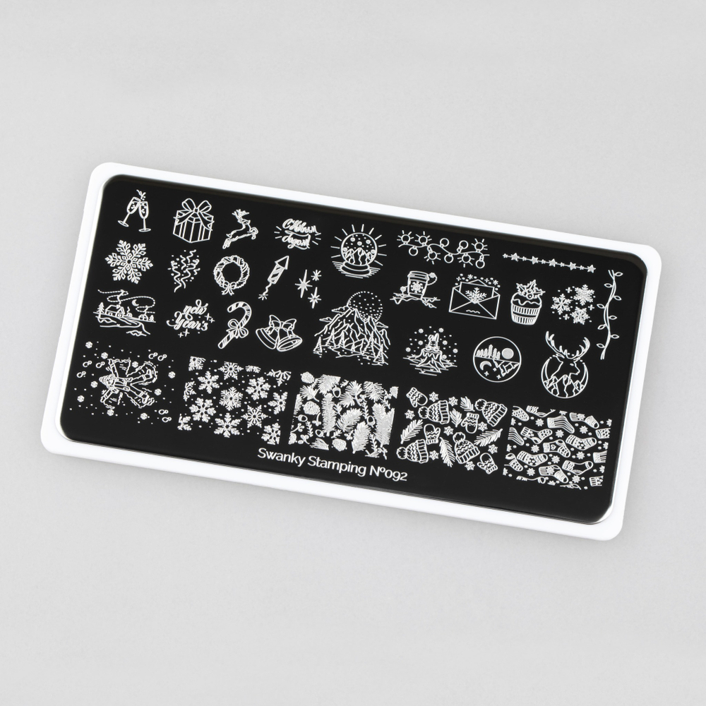 Swanky Stamping Пластина для стемпинга 092