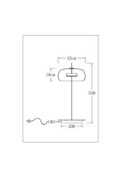 Декоративная настольная лампа Arte Lamp PADOVA