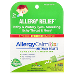 Boiron, AllergyCalm™ для детей, для детей от 2 лет, 3 тюбика по 80 гранул