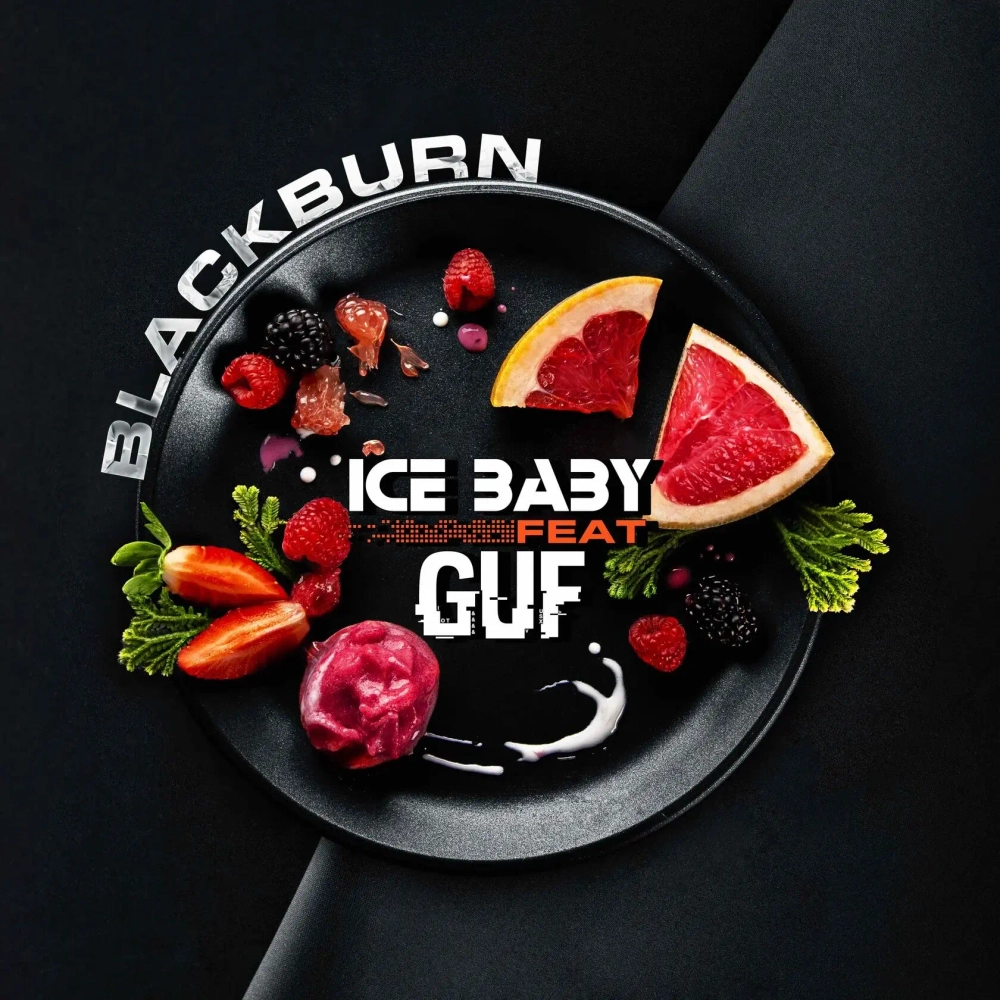Black Burn Ice Baby Tabak (Beerensorbet) 200g