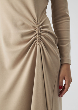 DRESS | L | BEIGE