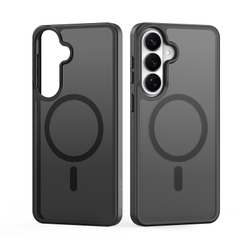 Чехол черного цвета с MagSafe для Samsung Galaxy S26+ Плюс, серия Yind Series от Dux Ducis