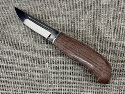 Финский нож Пуукко, сталь 95Х18, рукоять орех