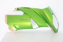 55028-0235-15P. COWLING,UPP,RH,C.L.GREEN. Kawasaki EX650, Ninja650