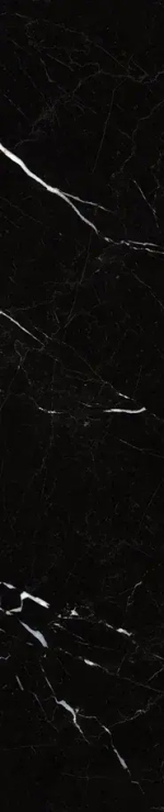 LVT плитка Invictus Maximus Herringbone Pure Black Marble Noir