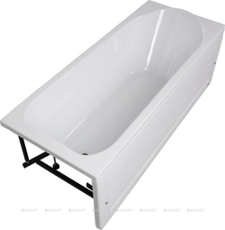 Акриловая ванна Aquanet (Акванет) West NEW 170x70 с каркасом