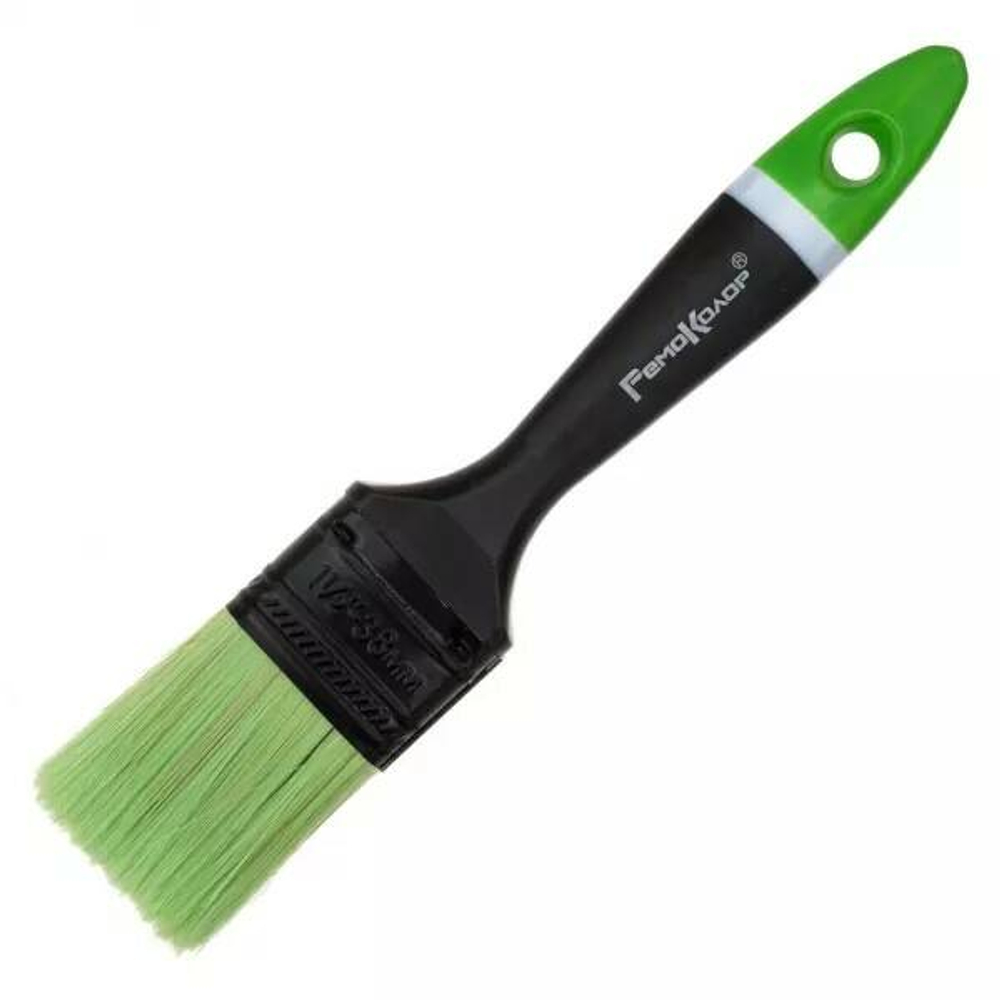 Кисть плоская 38мм Олимп Лазурь смешанная щетина Remocolor 01-8-315