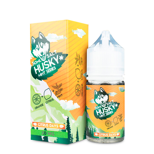 Husky Mint Series Salt 30мл - Citrus Days (20 мг salt)