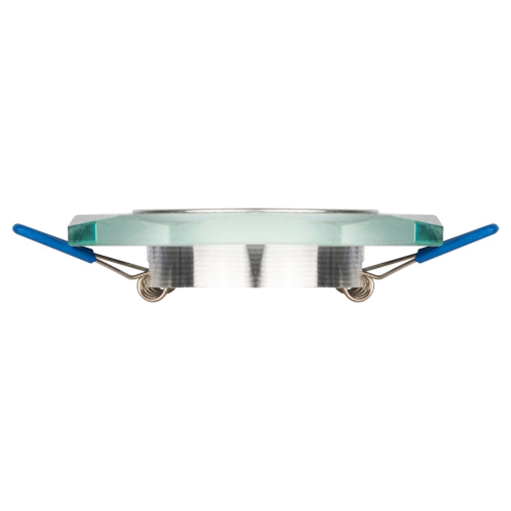 DK5 СH/SL Светильник ЭРА декор стекло многогранник MR16,12V/220V, 50W, GU5,3 зеркальный/хром