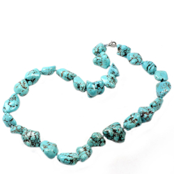 Бусы Галтовка бирюза асс.