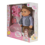 Пупс функциональный с аксесс., короб. 30801-1