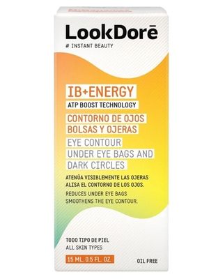 LookDore LOOK DORE IB ENERGY EYE CONT UNDER EYE BAGS AND DARK CIRCL легкий крем-флюид против темных кругов и мешков под глазами 15 мл