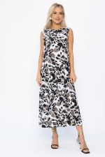 Платье Санти (серо-коричневое) П13910-29М LT Collection