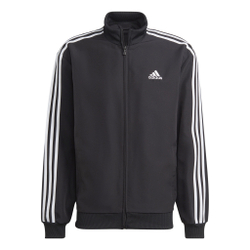 Мужские теннисные Костюмы adidas 3-Stripes Woven Tracksuit Men - Black, White