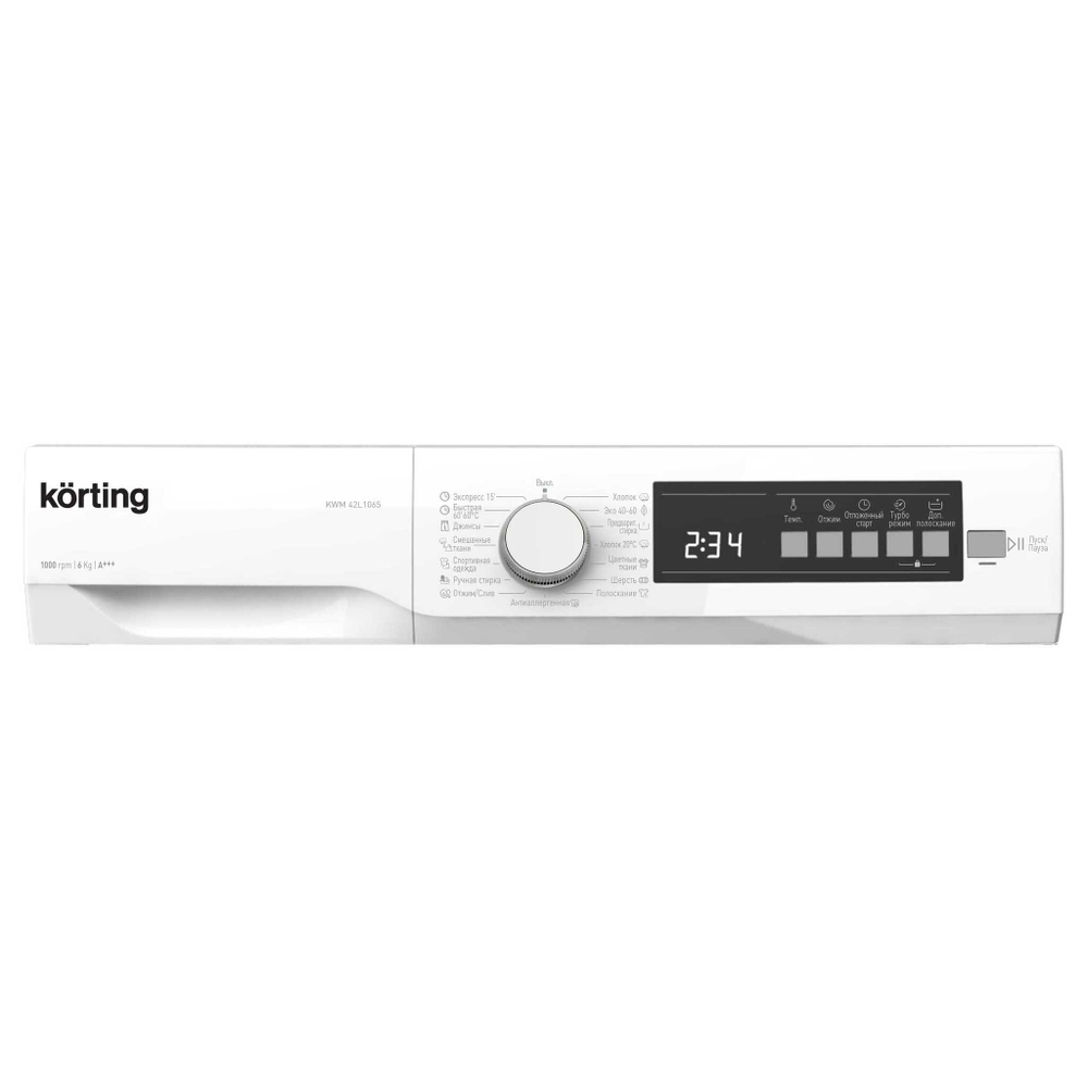 Узкая стиральная машина Korting KWM 42L1065