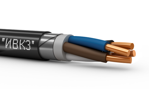 Кабель медный силовой бронированный ВБШвнг(А)-LS 4х16-1 (ож) ГОСТ