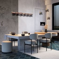 Светильник подвесной светодиодный Maytoni Fluffy MOD319PL-L30B3K