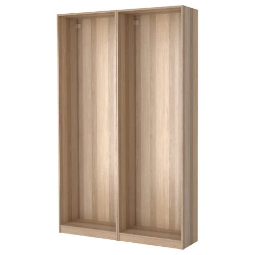 2 каркаса гардероба - PAX IKEA/ ПАКС ИКЕА, 150x35x236 см, бежевый