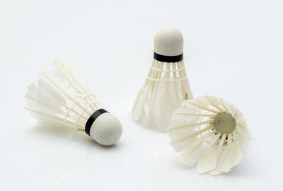 Набор воланов 3 шт в тубе, перья