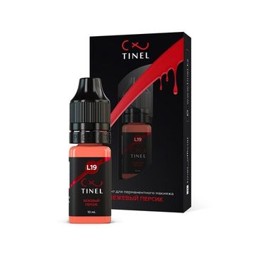 Пигмент для губ, L19 "Бежевый персик", TINEL