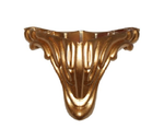 НОЖКА (01) ЗОЛОТО УГЛОВ ПЛАСТИК 10СМ