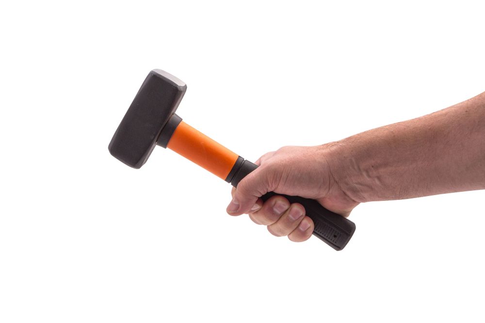 10913 Кувалда, 1000 г, фибергласовая обрезиненная рукоятка Sparta