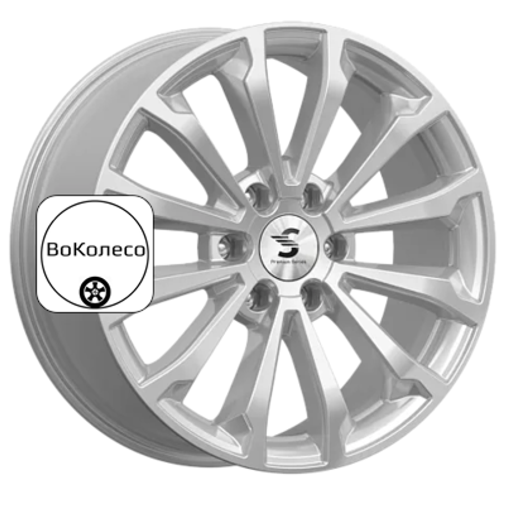 8,5x20/6x139,7 ET33 D75,1 КР006 (Haval H9) Elite Silver Premium Series