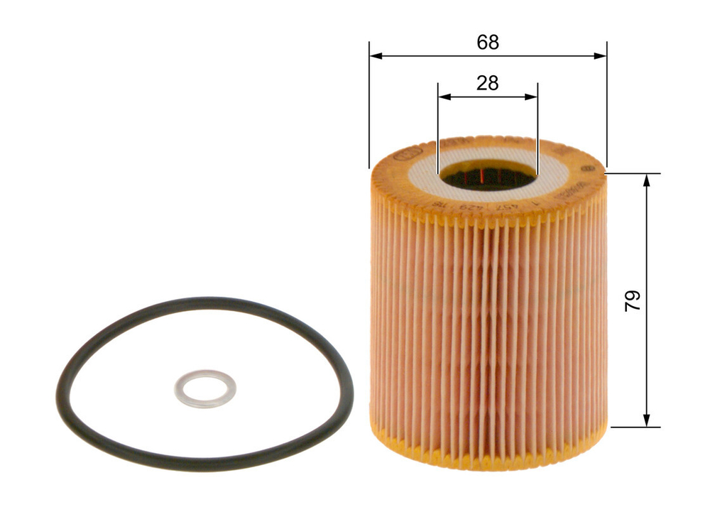 BOSCH - 1457429118-BOC - Oil Filter