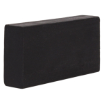 Ластик BRAUBERG "GOLDEN BLACK", 50х24х10мм, прямоугольный, картон.держатель, ЭКО-ПВХ, ассорти,272728