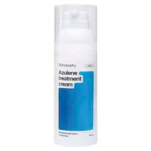 Крем увлажняющий с азуленом Azulene treatment cream, Skinosophy, 50 мл