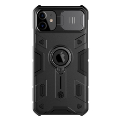 Противоударный чехол с кольцом и защитой камеры Nillkin CamShield Armor Case для iPhone 11