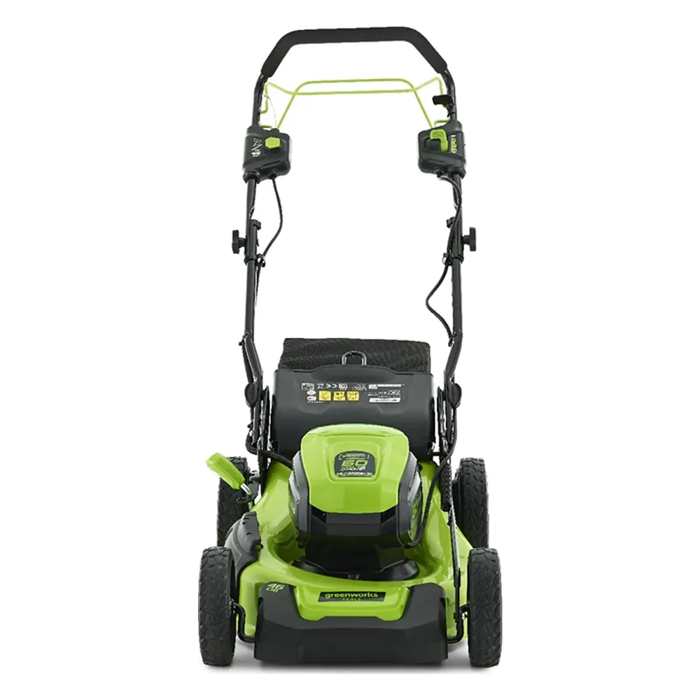 Аккумуляторная газонокосилка Greenworks GD60LM46SPK4 60V 60В (1 x 4 Ач, ЗУ) нож 46 см, 2502907UB
