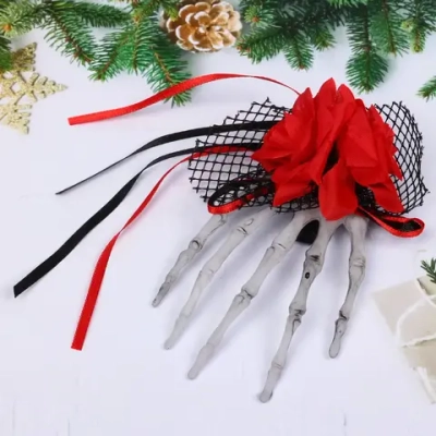 Зажим для волос «Helloween - Темная ночь», микс