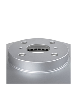 Диск тормозной передний с покрытием для TOYOTA YARIS II 2006-> /D=255MM GANZ GIJ10264