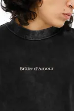 Футболка Bruler d'Amour Garment Dyed Picture of life серая