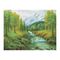 Almaz qaşlarla mozaika \ Алмазная мозаика \ Diamond painting Алмазная мозаика ТРИ СОВЫ "Горная река", 40*50см, холст на деревянном подрамнике, картонная коробка
