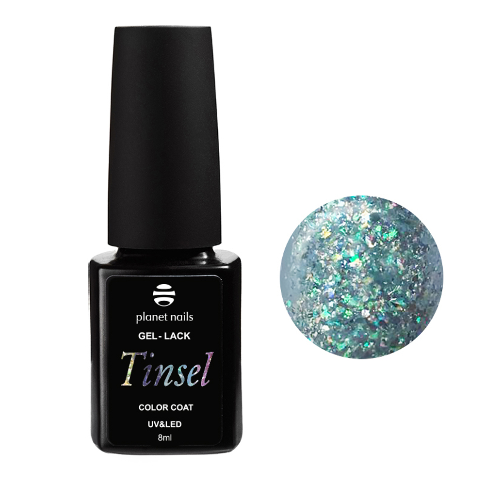 Planet Nails Гель-лак "Tinsel" 957, 8мл