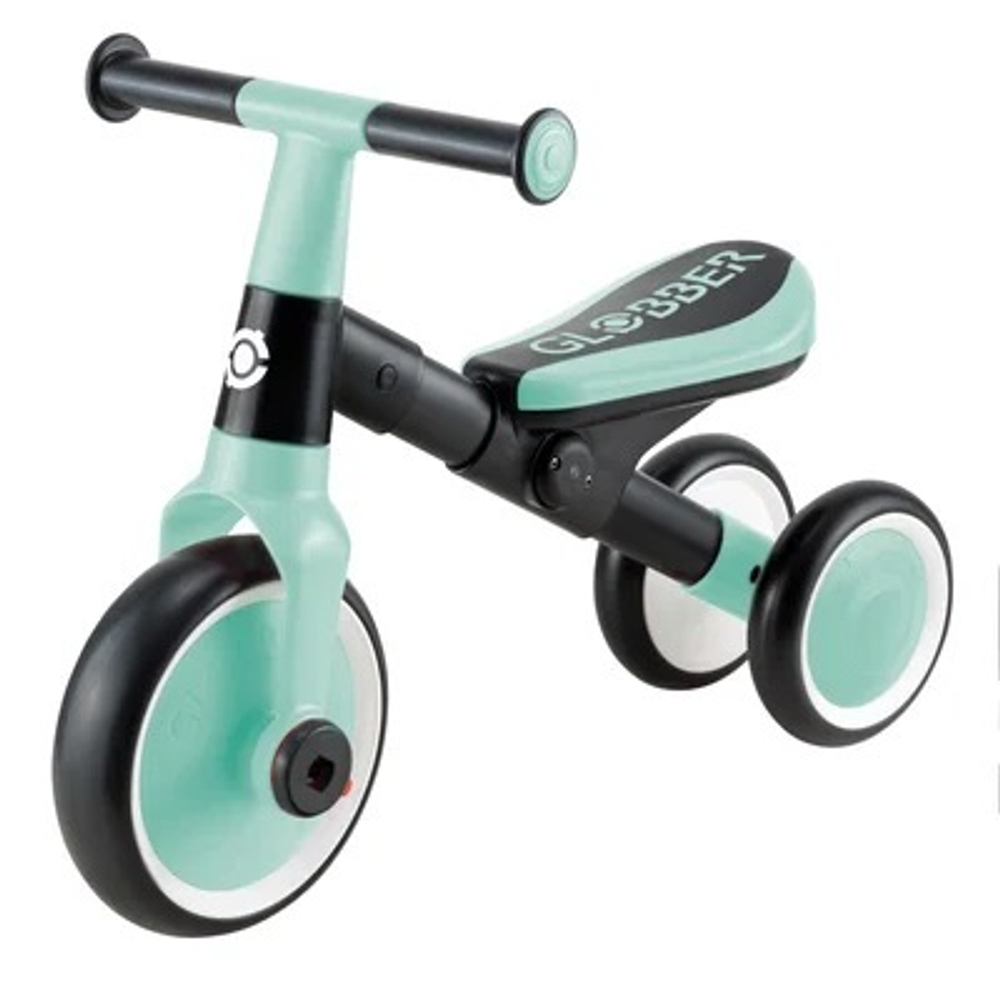 Трёхколёсный велосипед-беговел Globber Learning Trike 2 в 1 Mint
