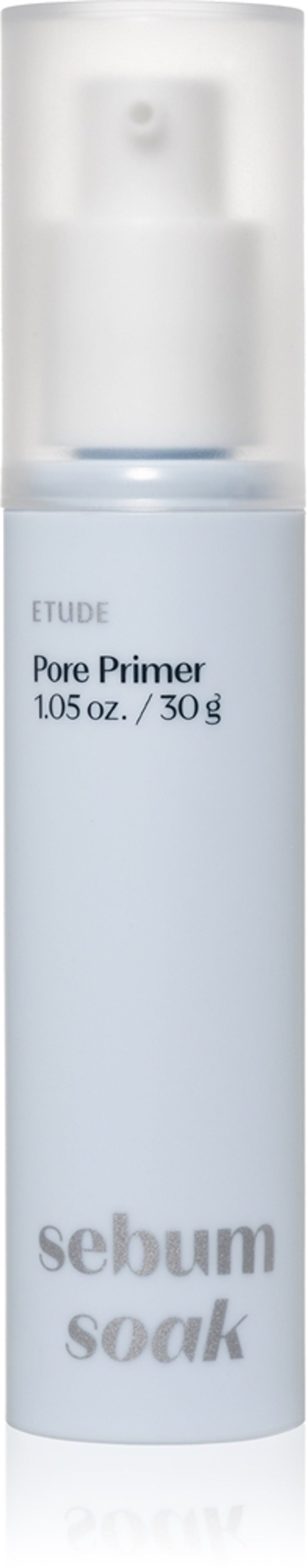ETUDE Sebum Soak Pore Primer - Матирующая тональная основа для жирной и проблемной кожи, 30 ml