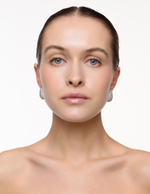 Серьги "Shine Double Drop" Silver