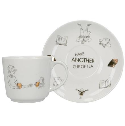 Kitchen Craft Чайная чашка Matilda 250 мл с блюдцем