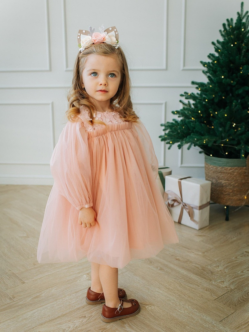 Платье "Аngel", Пудровый