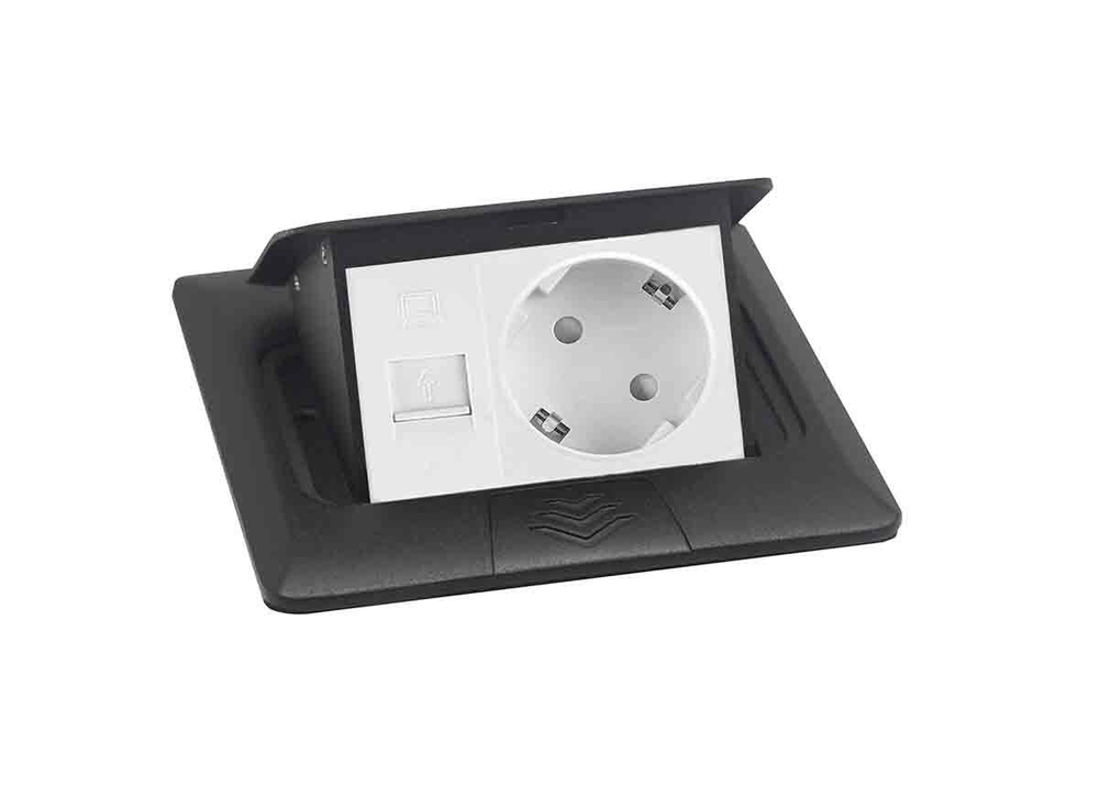 Выдвижной блок на 3 модуля,  антрацит