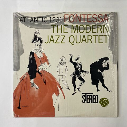 Винтажная виниловая пластинка LP The Modern Jazz Quartet Fontessa (США 1974)