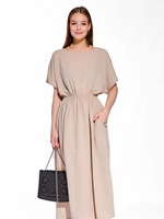 Платье женское летнее длинное из вискозы (повседневное, пляжное, городское)