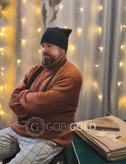 Шапка из 100% кашемира (GOBI) - черная