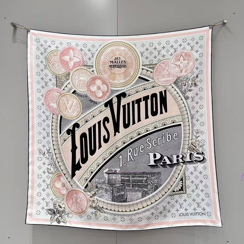 Платок Louis Vuitton 90х90 см, арт. 476815657