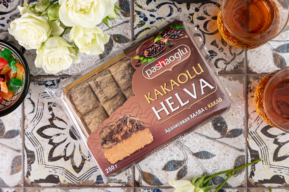 Крым халва арахисовая какао 250 гр