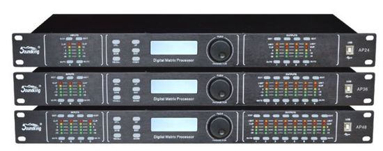 AP24 Цифровой спикер процессор, 2 входа/4 выхода, Soundking