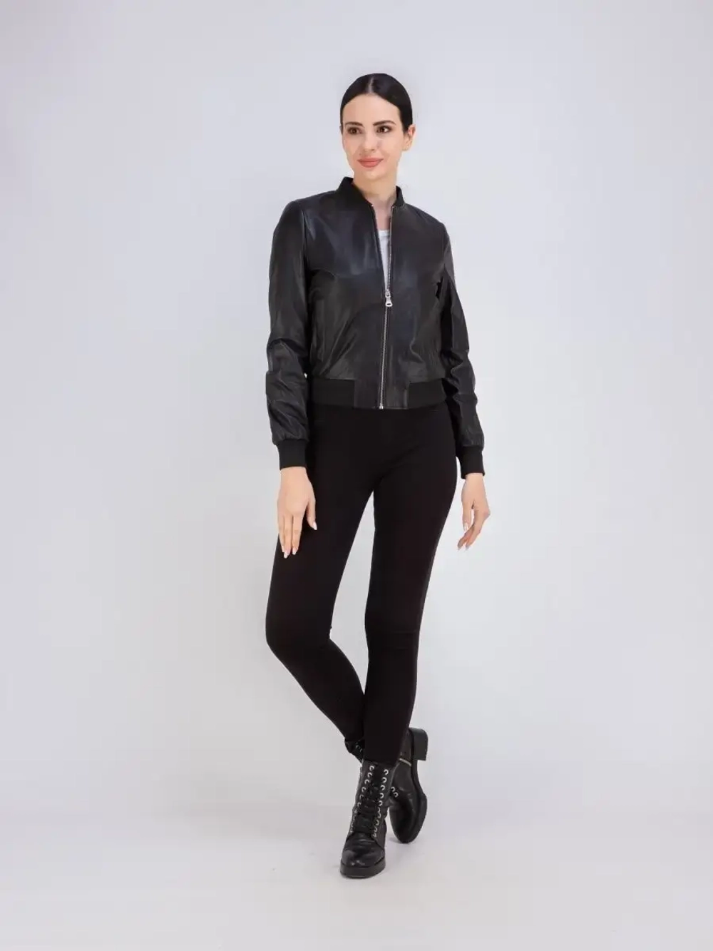 Куртка женская из натуральной кожи Турция